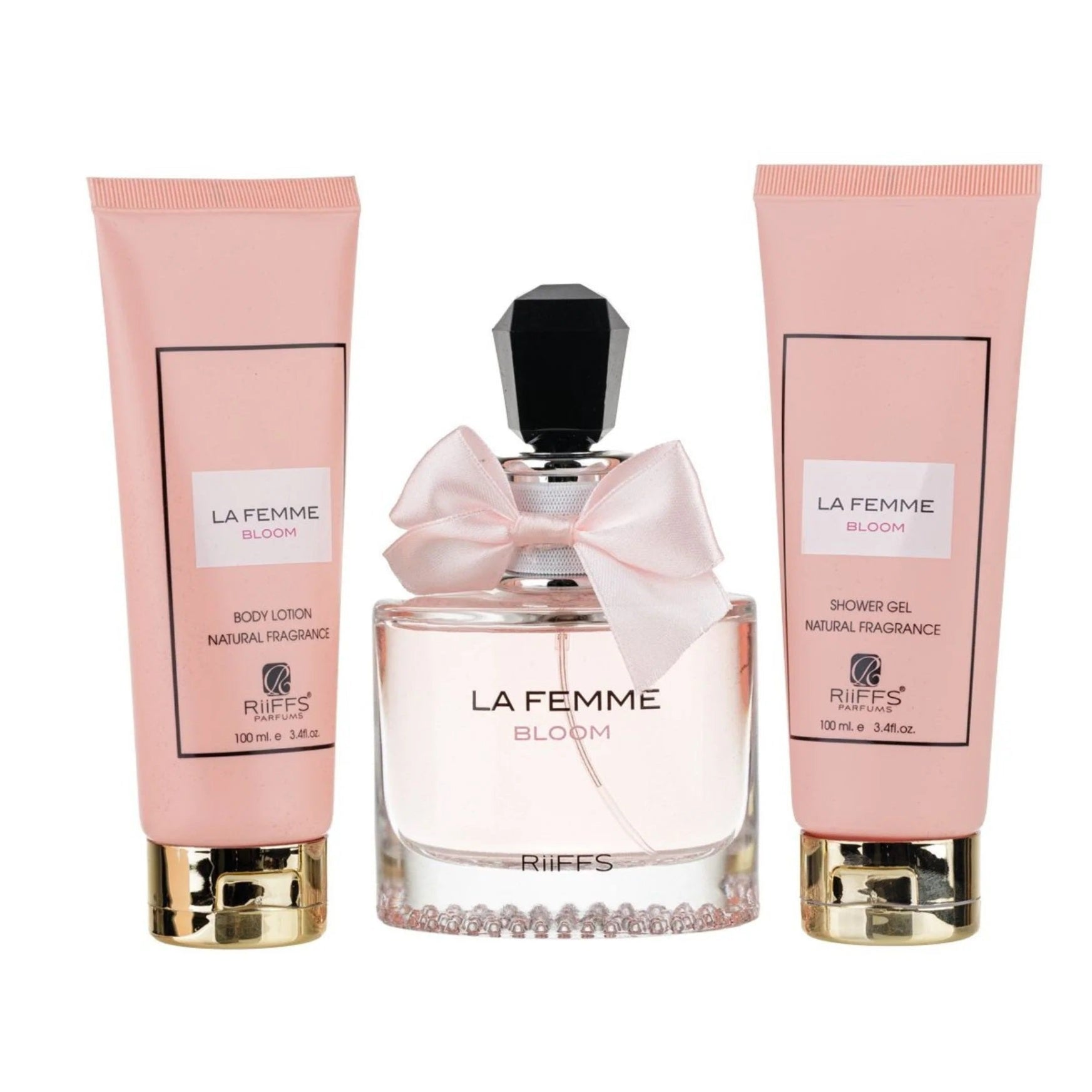 Riiffs Estuche la Femme Bloom edp 100ml +S/G 100ml +B/L 100ml Mujer